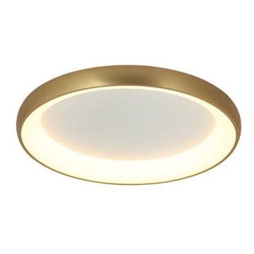 Zambelis 2042 - LED Dimbar taklampa LED/30W/230V diameter 40 cm guld