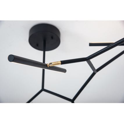 Zambelis 2072 - LED Dimbar pendellampa LED/68W/230V svart