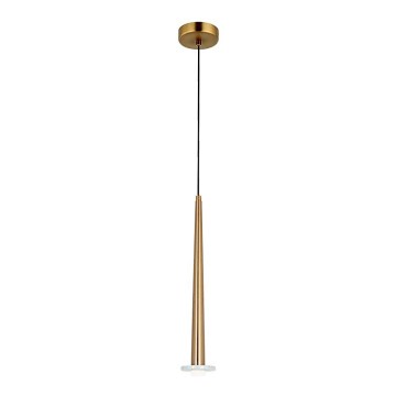 Zambelis 22111 - LED ljuskrona med textilsladd LED/3W/230V CRI90 guld