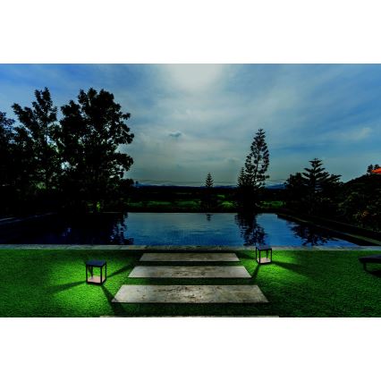 Zambelis E203 - LED-lampa för utomhusbruk LED/7W/230V IP54 antracit