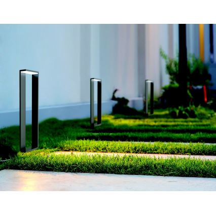 Zambelis E208 - LED-lampa för utomhusbruk LED/10W/230V IP54 antracit