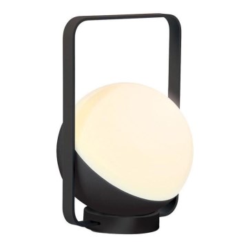 Zambelis E233 - LED dimbar utomhuslampa LED/1,5W/3,7V 2600 mAh IP44 svart
