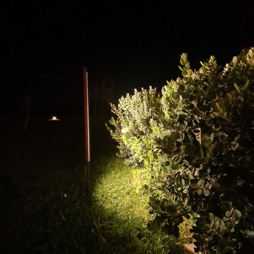 Zambelis E280 - LED-lampa för utomhusbruk LED/15W/230V IP65 brun