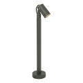 Zambelis E325 - Utomhuslampa 1xGU10/15W/230V IP54 antracit