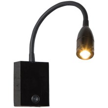 Zambelis H32 - LED vägglampa LED/3W/230V svart
