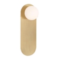 Zambelis H64 - Vägglampa 1xG9/9W/230V guld