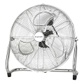 ZEVENTI - Golvfläkt FLOW 100W/230V Ø 54 cm blank krom