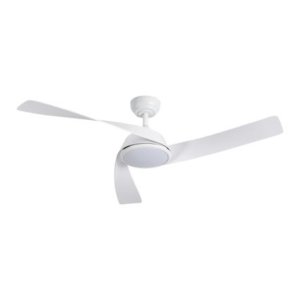 ZEVENTI - LED dimmerbar takfläkt AERYS LED/24W/230V 3000/4000/6000K Wi-Fi Tuya vit + fjärrkontroll