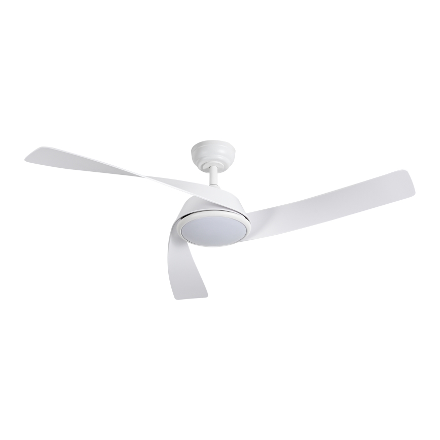 ZEVENTI - LED dimmerbar takfläkt AERYS LED/24W/230V 3000/4000/6000K Wi-Fi Tuya vit + fjärrkontroll