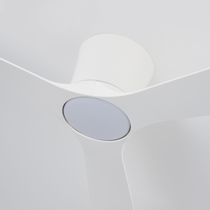 ZEVENTI - LED dimmerbar takfläkt AUREX LED/24W/230V 3000/4000/6000K Wi-Fi Tuya vit + fjärrkontroll