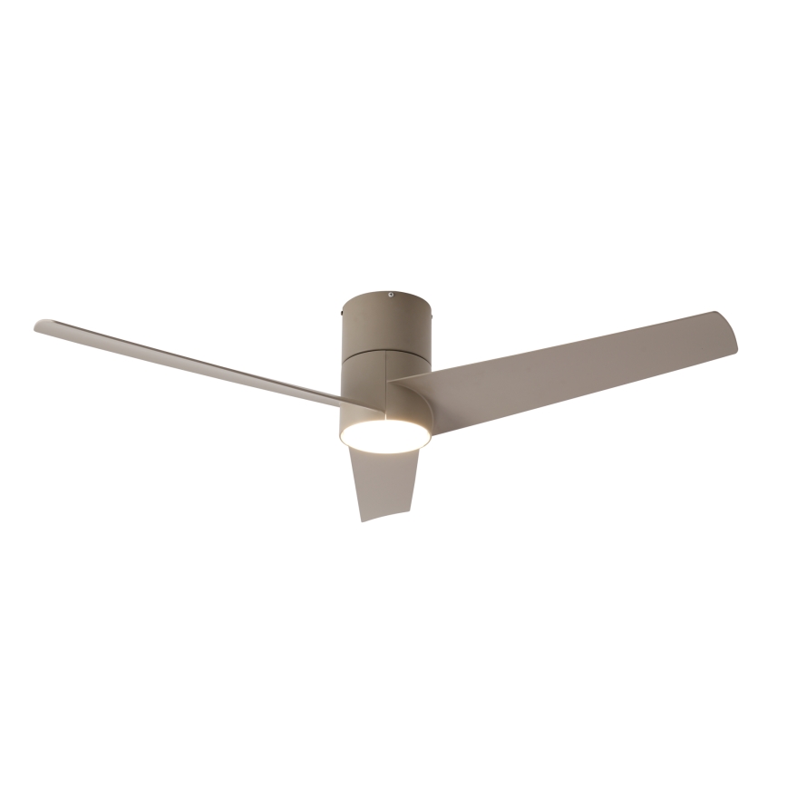 ZEVENTI - LED takfläkt BARROSA LED/18W/230V 3000/4000/6000K Wi-Fi Tuya beige + fjärrkontroll