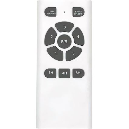 ZEVENTI - LED takfläkt LUCCA LED/18W/230V 3000/4000/6000K Wi-Fi Tuya brun + fjärrkontroll