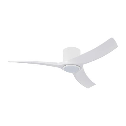 ZEVENTI - LED-dimmbar takfläkt ORBITO LED/24W/230V 3000/4000/6000K Wi-Fi Tuya vit + fjärrkontroll