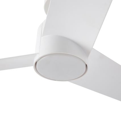 ZEVENTI - LED takfläkt ORVIETO LED/18W/230V 3000/4000/6000K Wi-Fi Tuya vit + fjärrkontroll