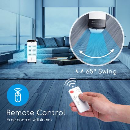 ZEVENTI - Luftkylare ARCTIC 60W/230V svart/vit