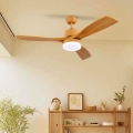 ZEVENTI - MARE LED takfläkt 24W/230V 3000/4000/6000K Wi-Fi Tuya ek + fjärrkontroll