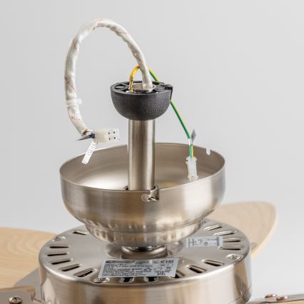 ZEVENTI - Takfläkt FAMARA 1xE14/60W/230V beige