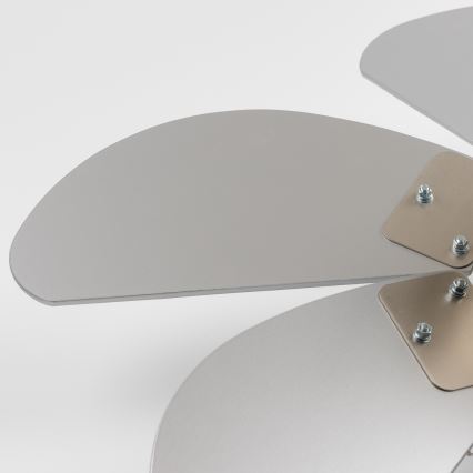 ZEVENTI - Takfläkt FAMARA 1xE14/60W/230V grå