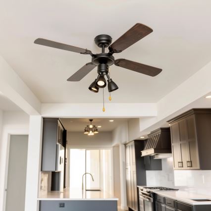 ZEVENTI - Takfläkt ZURRIOLA 3xGU10/50W/230V