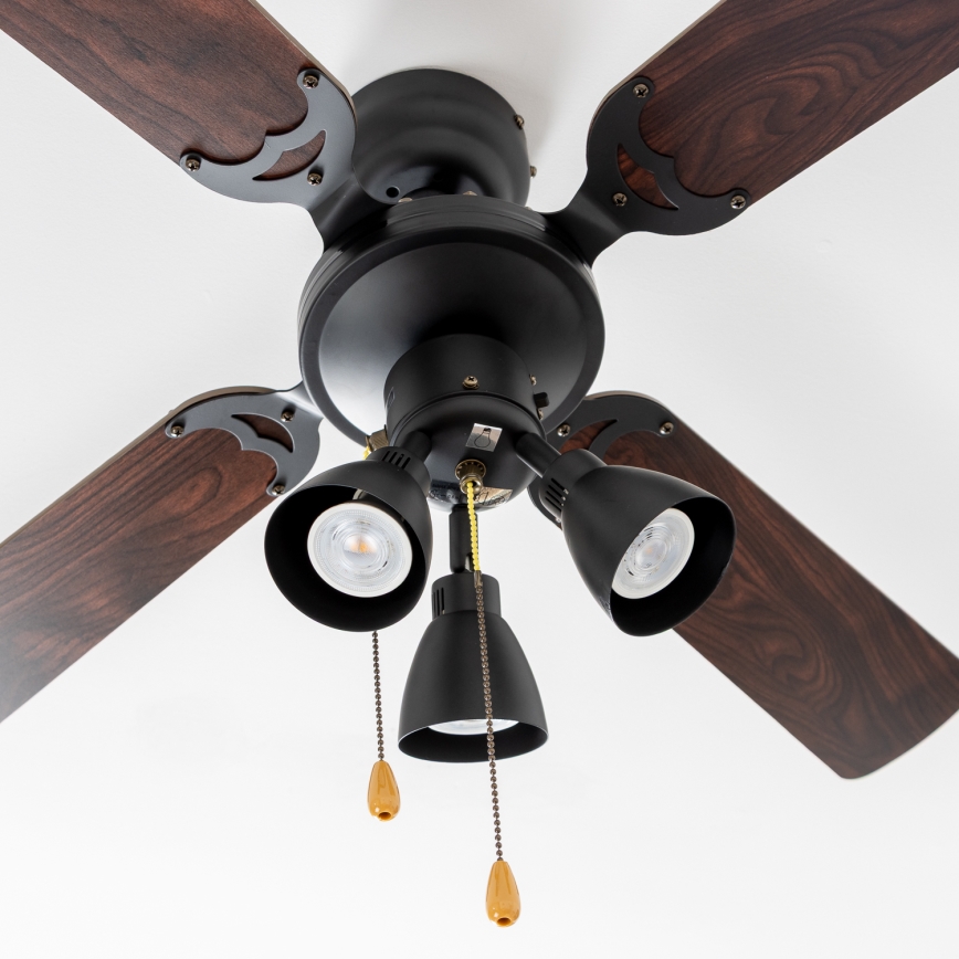 ZEVENTI - Takfläkt ZURRIOLA 3xGU10/50W/230V