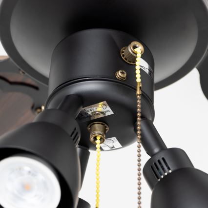 ZEVENTI - Takfläkt ZURRIOLA 3xGU10/50W/230V