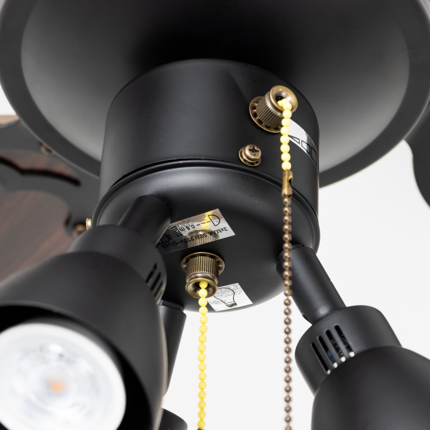 ZEVENTI - Takfläkt ZURRIOLA 3xGU10/50W/230V