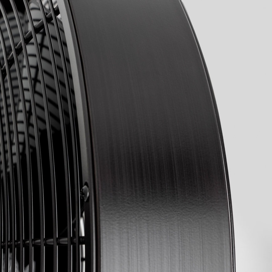 ZEVENTI - Väggfläkt FREEZE 50W/230V diameter 40 cm svart + fjärrkontroll