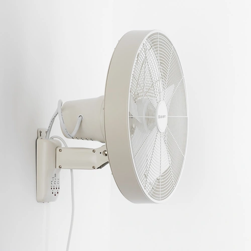 ZEVENTI - Väggfläkt FREEZE 50W/230V Ø 45 cm vit + fjärrkontroll