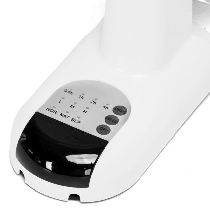 ZEVENTI - Väggmonterad fläkt FANNY 45W/230V Ø 41 cm vit + fjärrkontroll