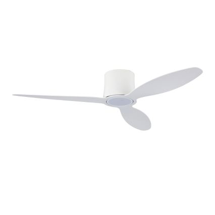 ZEVENTI - LED dimmbar takfläkt VENTORA LED/24W/230V 3000/4000/6000K Wi-Fi Tuya vit + fjärrkontroll