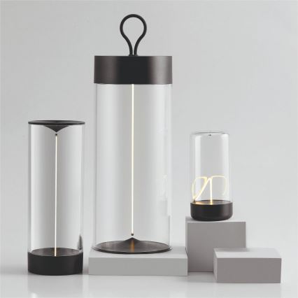 Zuma Line - LED Dimbart uppladdningsbart skrivbordslampa LED/0,5W/230V svart IP54