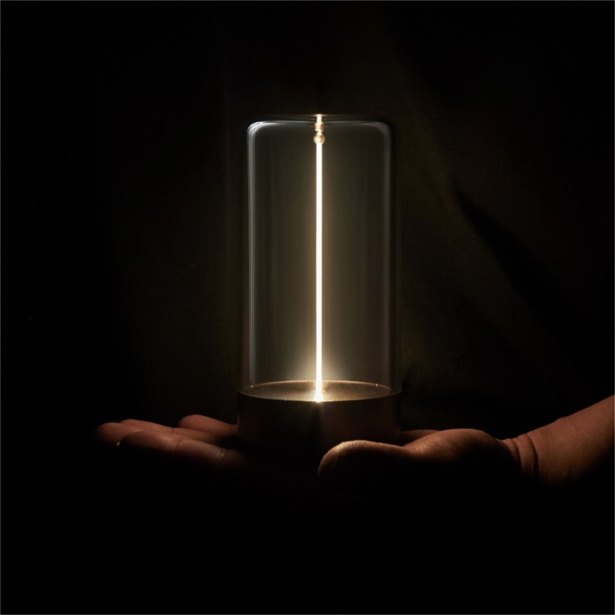 Zuma Line - LED Dimbart uppladdningsbart skrivbordslampa LED/0,5W/230V svart IP54