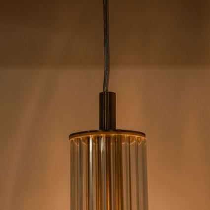 Zuma Line - Takpendel på vajer 1xE14/7W/230V guld