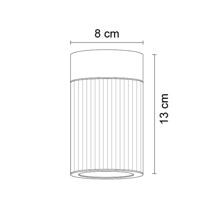 Zuma Line - Spotlampa 1xG9/6W/230V guldfärgad