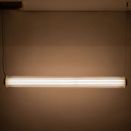 Zuma Line - Dimmbar LED-pendel med kabel LED/39W/230V 2700-6500K guld + fjärrkontroll