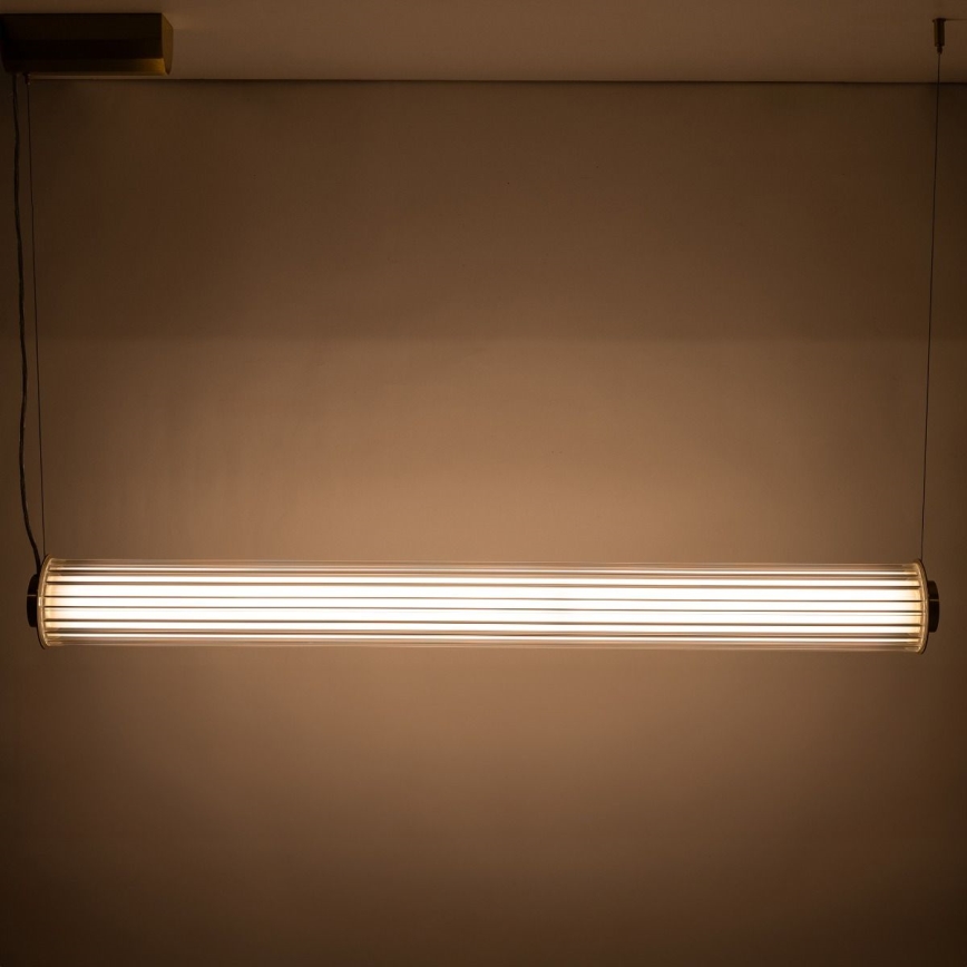 Zuma Line - Dimmbar LED-pendel med kabel LED/39W/230V 2700-6500K guld + fjärrkontroll