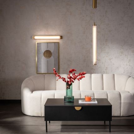 Zuma Line - LED dimbar pendellampa på vajer LED/26W/230V 2700-6500K guld + fjärrkontroll