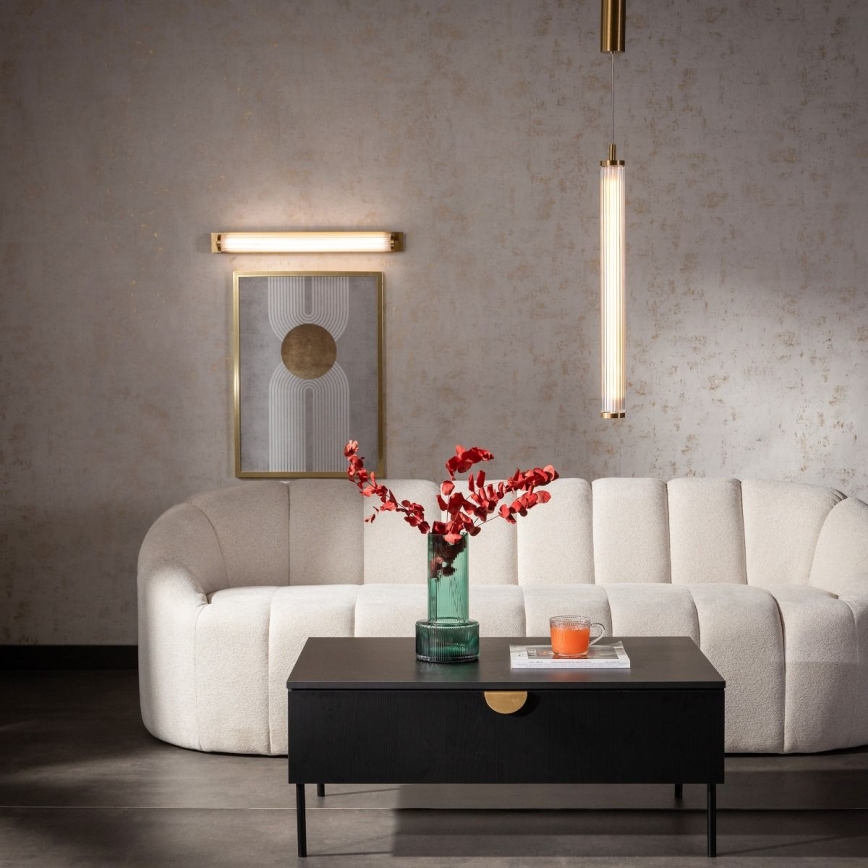 Zuma Line - LED dimbar pendellampa på vajer LED/26W/230V 2700-6500K guld + fjärrkontroll