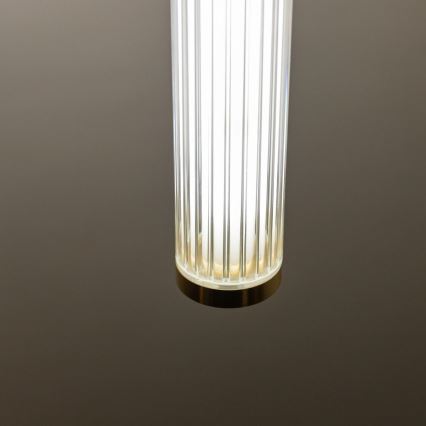 Zuma Line - LED dimbar pendellampa på vajer LED/26W/230V 2700-6500K guld + fjärrkontroll