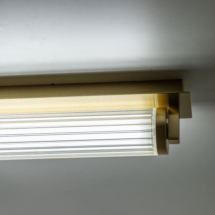 Zuma Line - dimbar LED-vägglampa LED/26W/230V 2700-6500K guld + fjärrkontroll