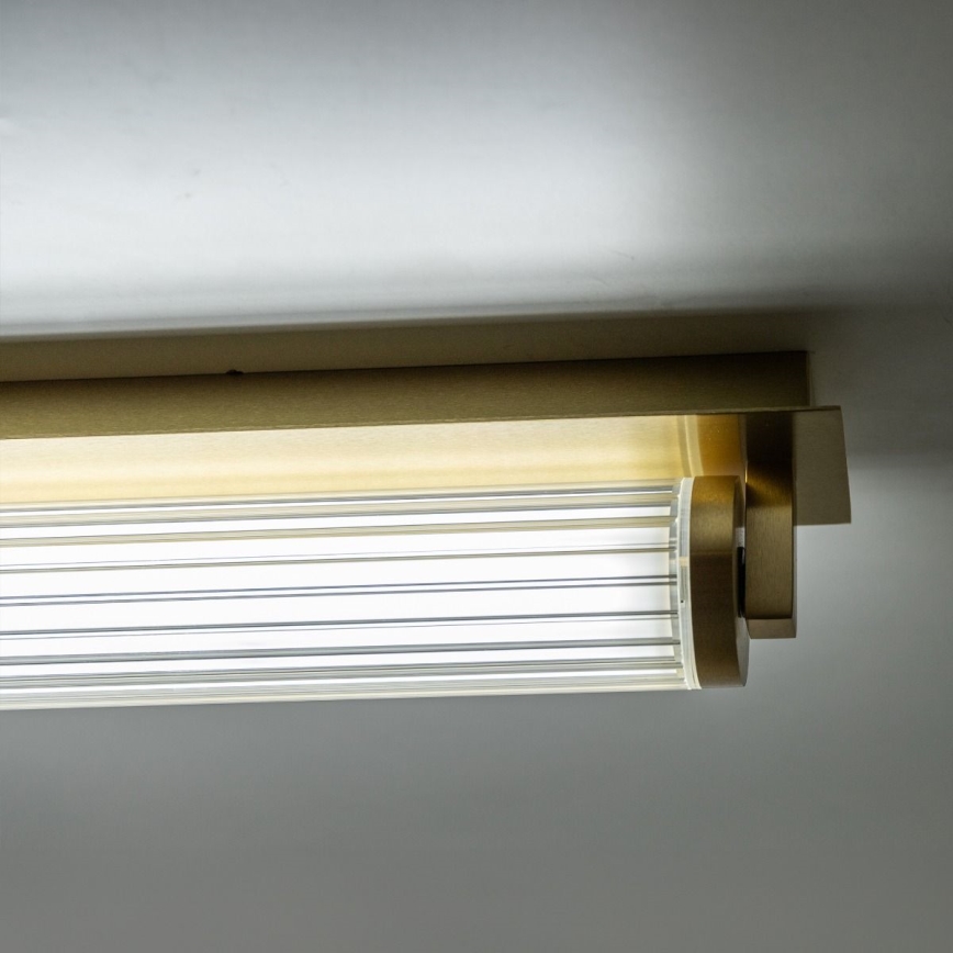Zuma Line - dimbar LED-vägglampa LED/26W/230V 2700-6500K guld + fjärrkontroll