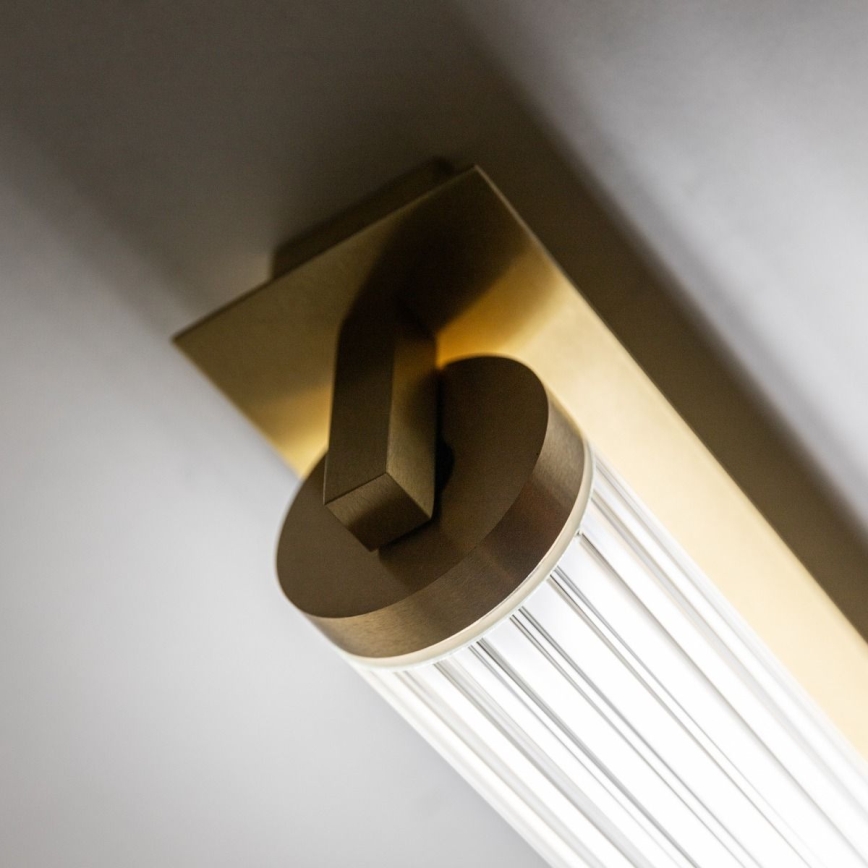Zuma Line - dimbar LED-vägglampa LED/26W/230V 2700-6500K guld + fjärrkontroll
