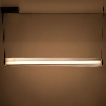 Zuma Line - LED dimbar pendellampa på kabel LED/39W/230V 2700-6500K svart + fjärrkontroll