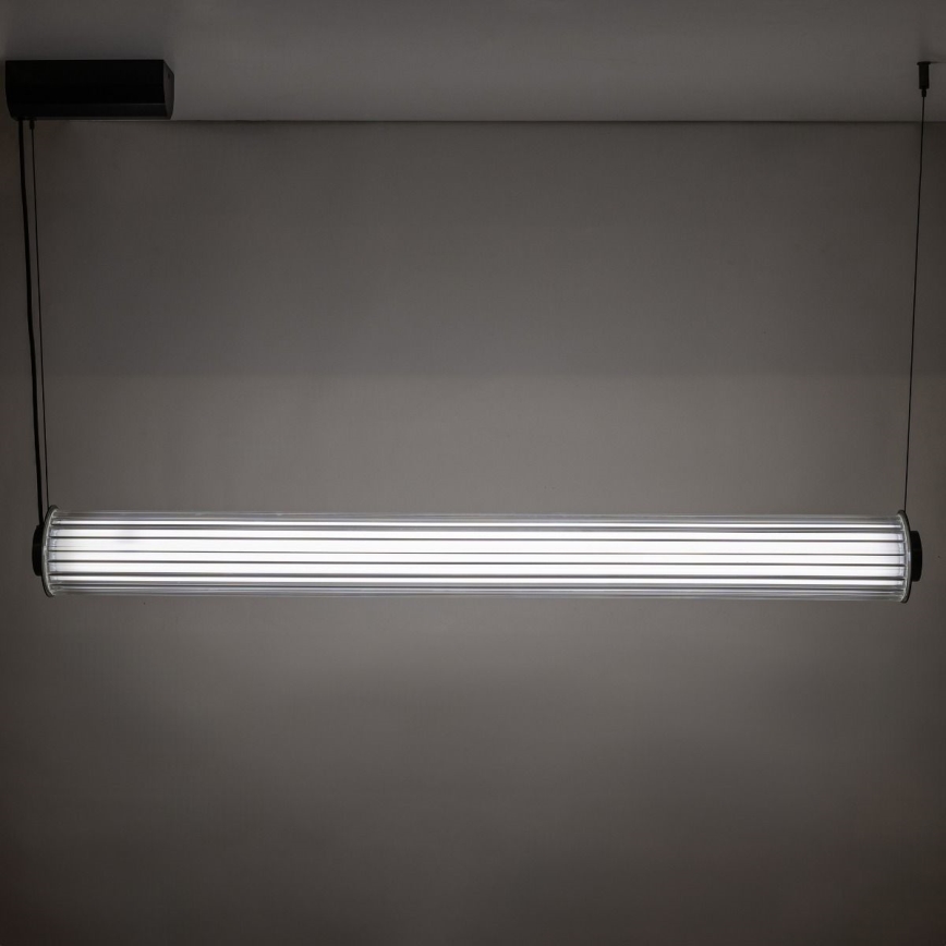 Zuma Line - LED dimbar pendellampa på kabel LED/39W/230V 2700-6500K svart + fjärrkontroll