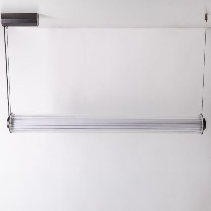 Zuma Line - LED dimbar pendellampa på kabel LED/39W/230V 2700-6500K svart + fjärrkontroll