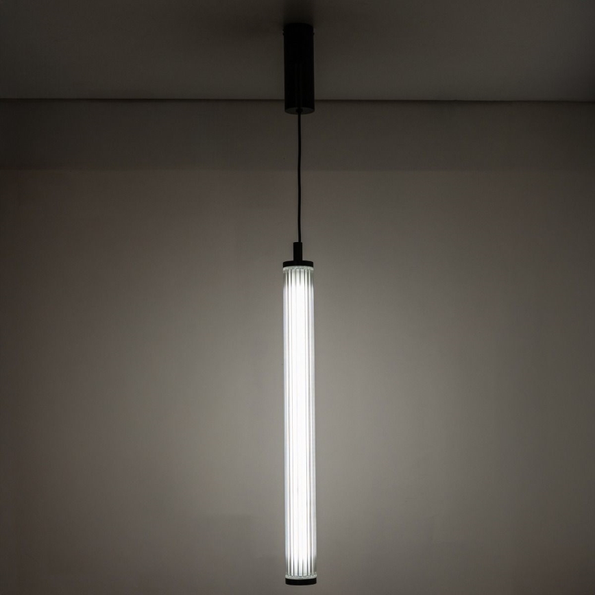 Zuma Line - Dimmbar LED-pendellampa på vajer LED/26W/230V 2700-6500K svart + fjärrkontroll
