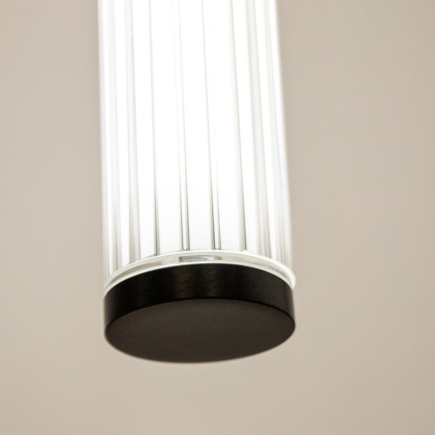 Zuma Line - Dimmbar LED-pendellampa på vajer LED/26W/230V 2700-6500K svart + fjärrkontroll