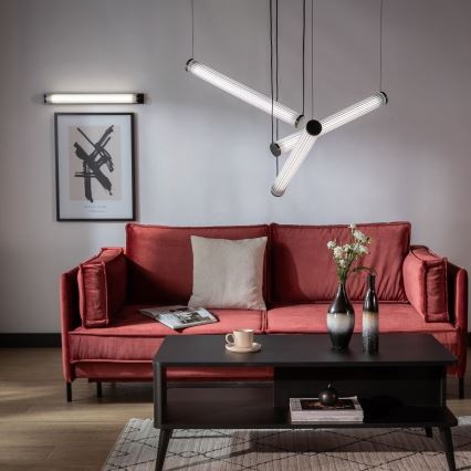 Zuma Line - Dimmbar LED-pendellampa med vajerupphängning LED/64W/230V 2700-6500K svart + fjärrkontroll