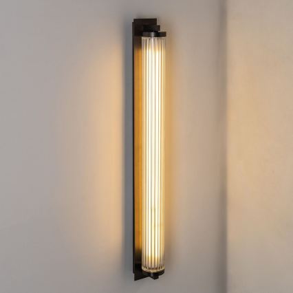 Zuma Line - LED-dimbar vägglampa LED/26W/230V 2700-6500K svart + fjärrkontroll