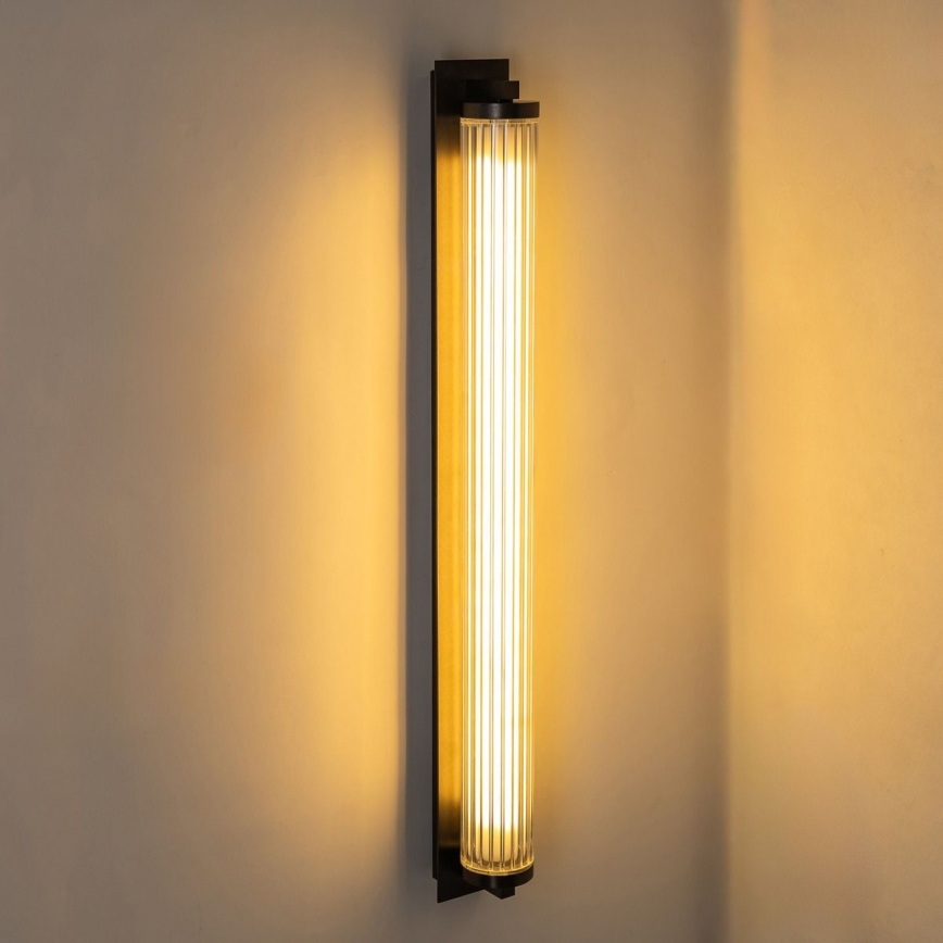 Zuma Line - LED-dimbar vägglampa LED/26W/230V 2700-6500K svart + fjärrkontroll